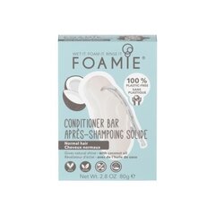 Foamie Coconut Solid palsam normaalsetele juustele (palsamipulk) 80 g hind ja info | Palsamid | hansapost.ee