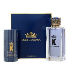 Аромат для мужчин Dolce & Gabbana K By Dolce & Gabbana - EDT 100 мл + твердый дезодорант 75 мл цена и информация | Мужские духи | hansapost.ee