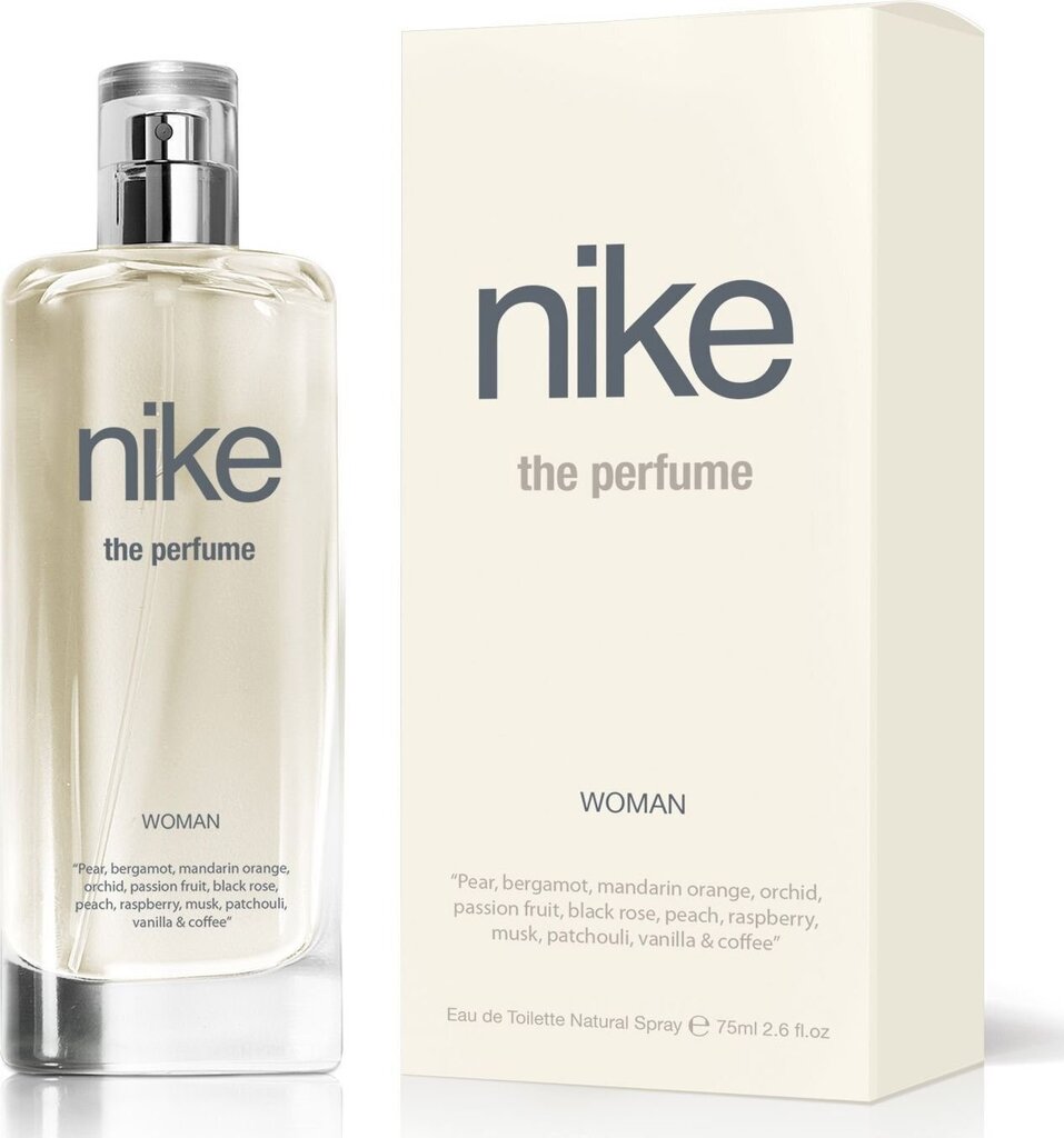 Tualettvesi Nike The Perfume Woman EDT naistele 75 ml цена и информация | Parfüümid naistele | hansapost.ee