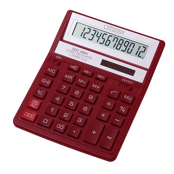 Kalkulaator Citizen SDC 888XBL, sinine цена и информация | Kirjatarvikud | hansapost.ee