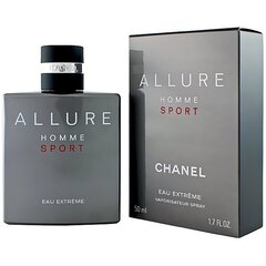 Парфюмированная вода Chanel Allure Homme Sport Eau Extreme EDP, 50 мл цена и информация | Мужские духи | hansapost.ee