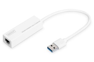 Адаптер Digitus Gigabit Ethernet USB 3.0 Adapter цена и информация | Адаптеры и USB-hub | hansapost.ee