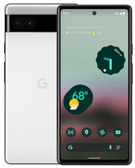 Google Pixel 6a, 128 ГБ, белый цена и информация | Мобильные телефоны | hansapost.ee