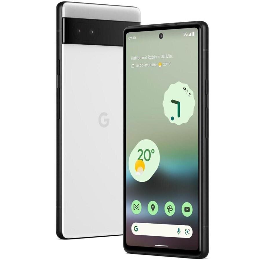 Телефон Google Pixel 6a, 128 ГБ, белый цена | hansapost.ee