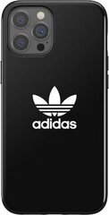 Adidas OR Snap Case Trefoil FW20, предназначен для iPhone 12 Pro Max, черный цена и информация | Чехлы для телефонов | hansapost.ee