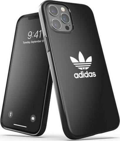 Adidas OR Snap Case Trefoil FW20, sobib iPhone 12 Pro Max, must hind ja info | Telefonide kaitsekaaned ja -ümbrised | hansapost.ee