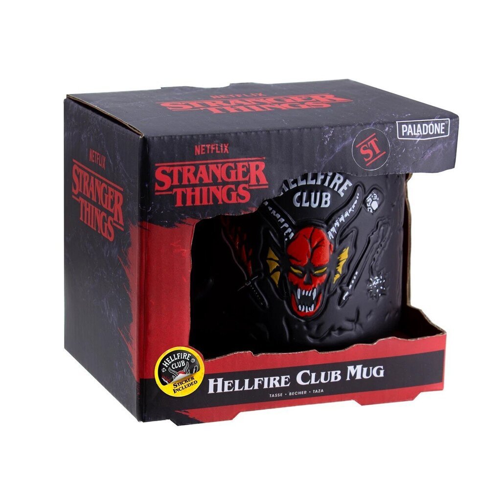 Paladone Stranger Things Hellfire Club Demon Embossed hind ja info | Fännitooted mänguritele | hansapost.ee