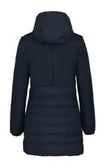 Женская утепленная длинная куртка softshell Icepeak ALBEE, темно-синий цвет цена и информация | Женские куртки | hansapost.ee