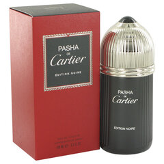 Tualettvesi Cartier Pasha Noire Edition EDT meestele, 100 ml hind ja info | Parfüümid meestele | hansapost.ee