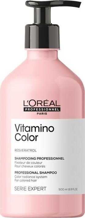 Šampoon värvitud juustele L'Oreal Professionnel Serie Expert Vitamino Color 500 ml цена и информация | Šampoonid | hansapost.ee