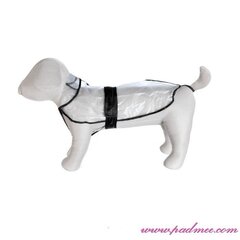 425455 TRIXIE Dog Raincoat "Tarbes" XS 30 cm PVC Transparent hind ja info | Koerte riided | hansapost.ee