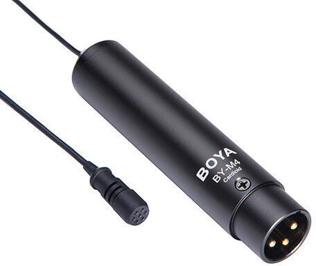 Boya mikrofon BY-M4C Cardioid XLR Lavalier цена и информация | Mikrofonid | hansapost.ee