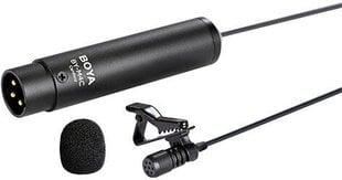 Boya микрофон BY-M4C Cardioid XLR Lavalier цена и информация | Микрофоны | hansapost.ee