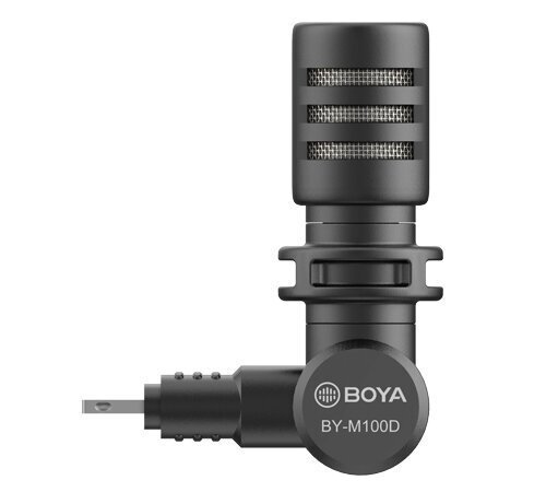 Boya mikrofon BY-M100D Lightning цена и информация | Mikrofonid | hansapost.ee
