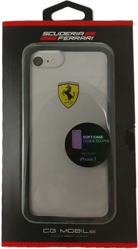 Telefoniümbris Ferrari FEHCRFP7BK цена и информация | Telefonide kaitsekaaned ja -ümbrised | hansapost.ee