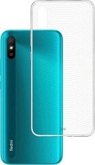 3MK 102456 для Redmi 9 A, прозрачный цена и информация | Чехлы для телефонов | hansapost.ee