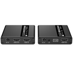 Techly Extender HDMI 1080p Real Time hind ja info | Signaalivõimendid | hansapost.ee