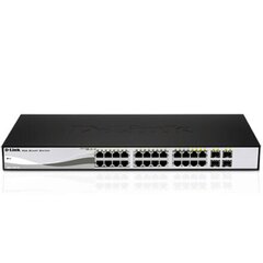 D-Link DGS-1210-20 network switch Managed L2 1U Black hind ja info | Võrgulülitid | hansapost.ee