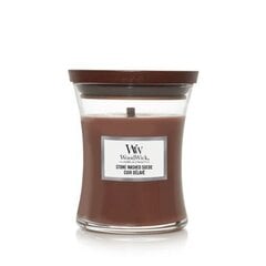 WoodWick ароматическая свеча Stone Washed Suede, 275 г цена и информация | Свечи, подсвечники | hansapost.ee
