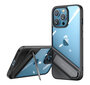 Ugreen Fusion Kickstand ümbris iPhone 13 Pro kõva kate geelraami ja musta alusega (90153) (iPhone 13 Pro) цена и информация | Telefonide kaitsekaaned ja -ümbrised | hansapost.ee