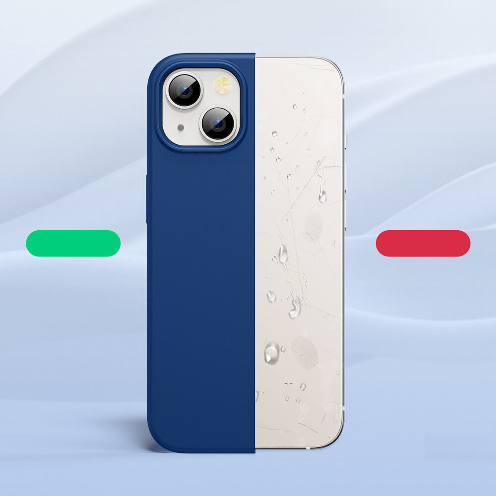 Ugreen kaitsev silikoonümbris iPhone 13 jaoks, sinine hind ja info | Telefonide kaitsekaaned ja -ümbrised | hansapost.ee