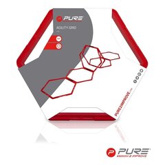 Osavusrõngad Pure2Improve P2I200710, punane hind ja info | Treeningredelid | hansapost.ee