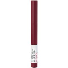 Kauapüsiv matt huulepulk Maybelline New York Super Stay Ink Crayon 2 g, 55 Make It Happen hind ja info | Huulekosmeetika | hansapost.ee