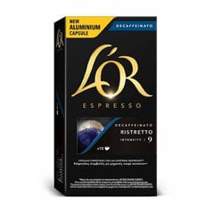 Lor Ristretto kofeiinivabad kohvikapslid, 10 tk. hind ja info | Kohv ja kakao | hansapost.ee