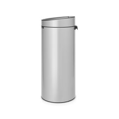 Мусорный бак Touch Bin New (30 л), пластиковое внутреннее ведро Metallic Grey цена и информация | Мусорные баки | hansapost.ee