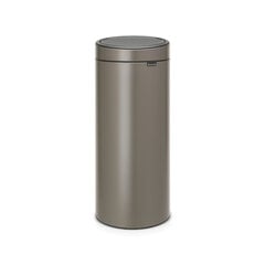 Prügikast, Touch Bin 30L Platinum цена и информация | Мусорные ящики с креплением на двери | hansapost.ee