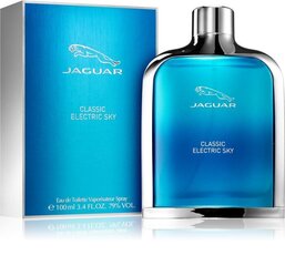 Tualettvesi Jaguar Classic Electric Sky EDT meestele 100 ml hind ja info | Parfüümid meestele | hansapost.ee