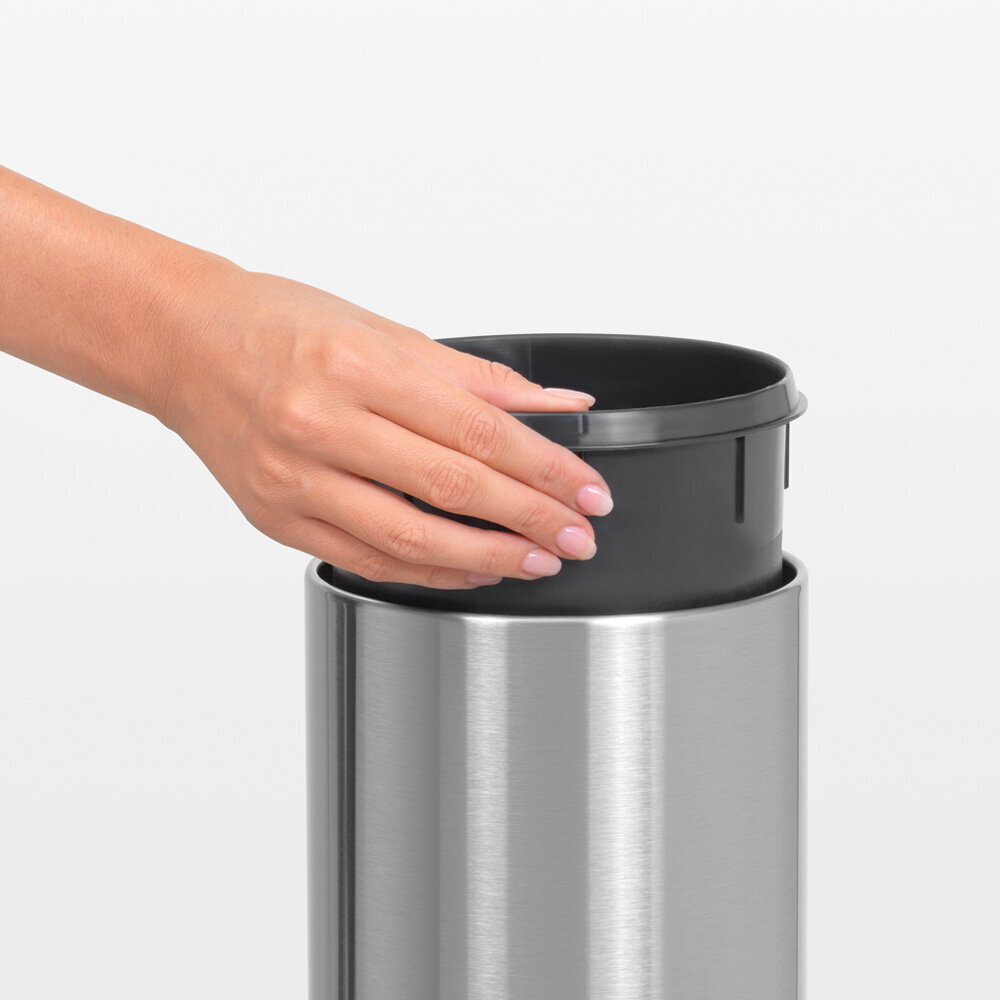 Prügikast, Touch Bin 3L Matt Steel hind ja info | Prügikastid | hansapost.ee