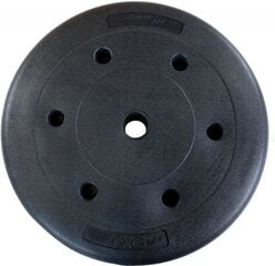 Весовой диск EB Fit fi28 20 кг, черный цена и информация | Грузы, гантели, грифы | hansapost.ee