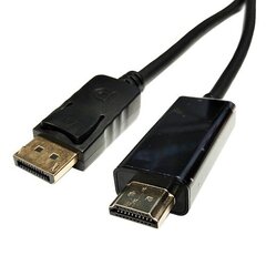 Кабель DisplayPort - HDMI, 1080P, 3m цена и информация | Extra Digital Бытовая техника и электроника | hansapost.ee