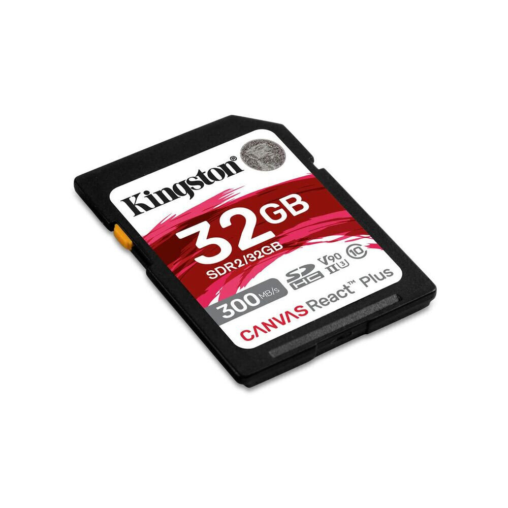 Mälukaart Kingston Canvas React Plus SD 32GB цена и информация | Mälukaardid mobiiltelefonidele | hansapost.ee