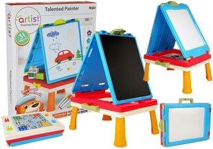 Kahepoolne joonistus- ja lauamängulaud, 31 o. hind ja info | Arendavad laste mänguasjad | hansapost.ee