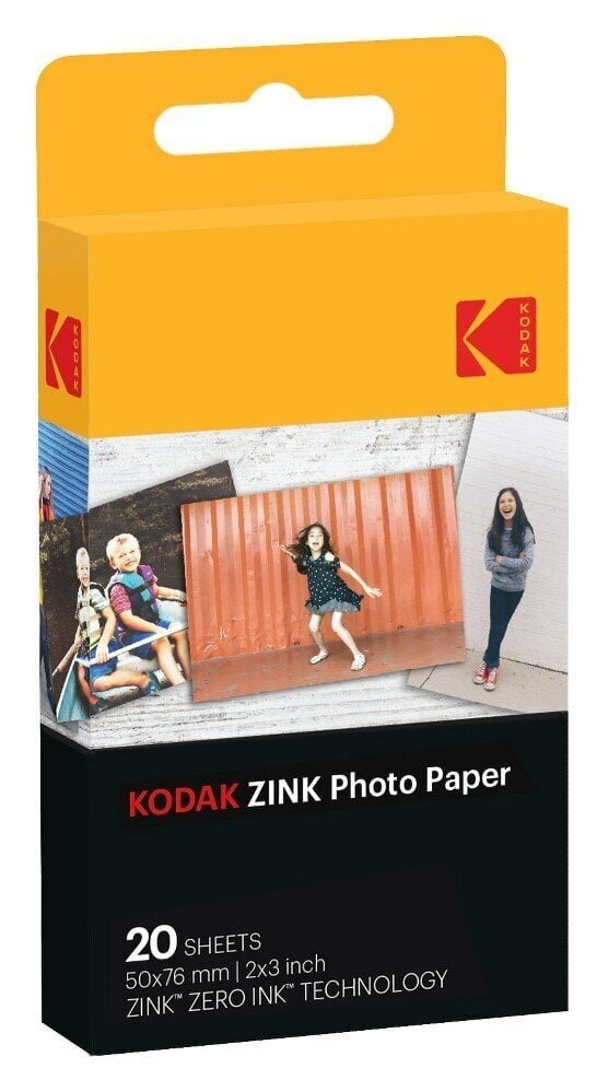 Kodak Zink RODZ2X320 цена и информация | Fotoaparaatide lisatarvikud | hansapost.ee