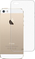 Telefoniümbris 3MK 52268-uniw, iPhone 5, iPhone 5s, iPhone SE, läbipaistev hind ja info | Telefonide kaitsekaaned ja -ümbrised | hansapost.ee