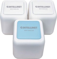 Двухдиапазонная система WiFi Intellinet AC1200 Giga LAN для всего дома цена и информация | Маршрутизаторы (роутеры) | hansapost.ee