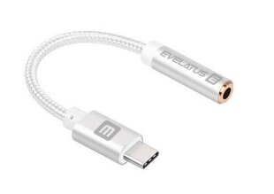 Adapter 3.5 mm to Type-C Evelatus EAD01 hind ja info | USB adapterid ja jagajad | hansapost.ee