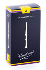 Keel klarnetile Vandoren Traditional CR102 Nr. 2.0 hind ja info | Vandoren Muusikainstrumendid ja muusikariistade tarvikud | hansapost.ee
