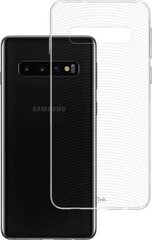 Telefoniümbris 3MK 52292-uniw, Samsung Galaxy S10, läbipaistev hind ja info | Telefonide kaitsekaaned ja -ümbrised | hansapost.ee