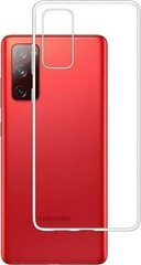 Telefoniümbris 3MK Clear Case, Samsung G780 S20 FE, läbipaistev hind ja info | Telefonide kaitsekaaned ja -ümbrised | hansapost.ee