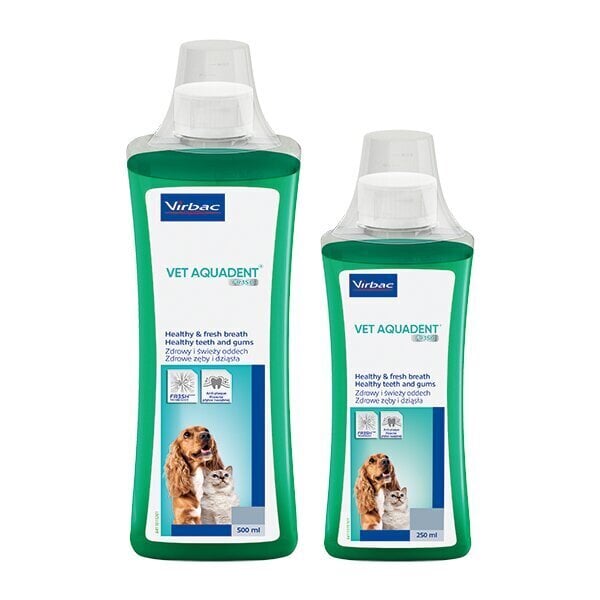 Vedelik suuhügieeniks Virbac Vet Aquadent Fresh, 250 ml цена и информация | Hooldus/grooming | hansapost.ee