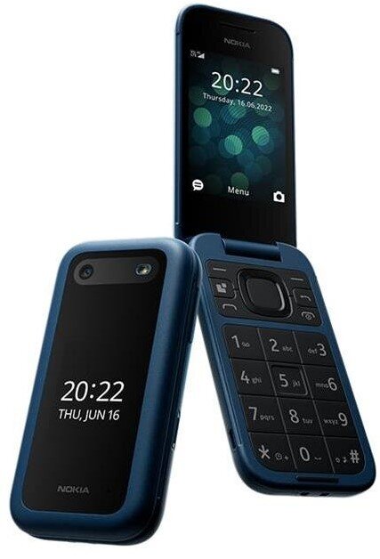 Nokia 2660 Flip 4G 1GF011GPG1A02 Blue hind ja info | Telefonid | hansapost.ee