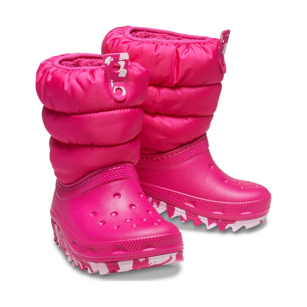 Crocs™ laste talvesaapad NEO PUFF BOOT, roosa цена и информация | Saapad lastele | hansapost.ee