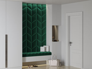Мягкие настенные панели, 3 шт., Mazzini Sofas Malva R7, зеленые цена и информация | Мягкие стеновые панели | hansapost.ee