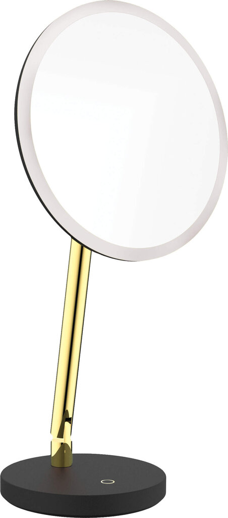 Kosmeetiline peegel LED-iga Deante Silia ADI_Z812, Gold hind ja info | Vannitoa aksessuaarid | hansapost.ee