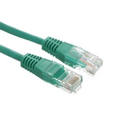 Сетевой кабель Alantec KKU5ZIE3 3 м Cat5e U/UTP (UTP) Зеленый цена и информация | Кабели и провода | hansapost.ee