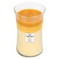 WoodWick Fruits from Summer Trilogy Vase - Summer scented candle 609.5g цена и информация | Küünlad, küünlajalad | hansapost.ee